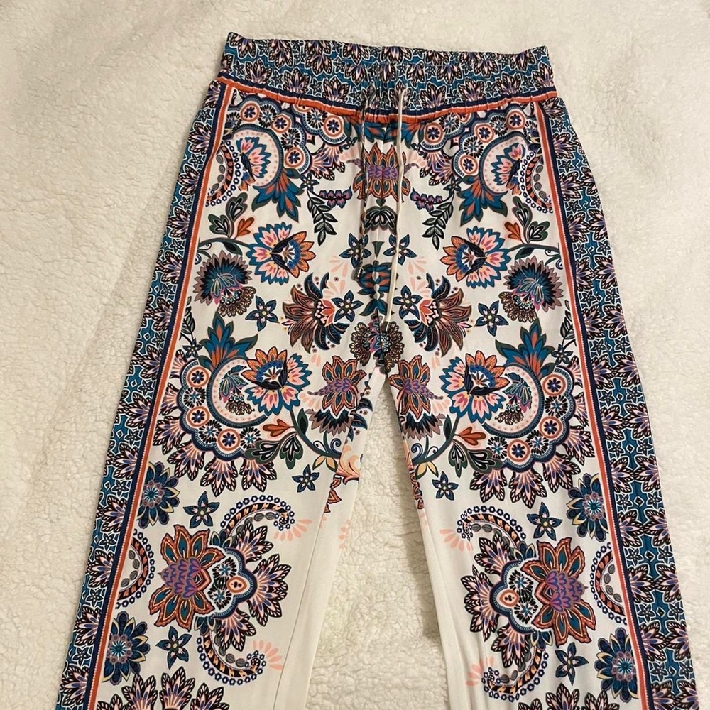 HALE BOB FLOWY PATTERNed PANTS